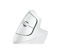 Logitech 910-006475 Vertical Mouse, Wireless Bluetooth, 4000 DPI, White