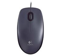 Logitech 910-006652 M100 Mouse Corded Optical Black 3 Buttons 1000 dpi