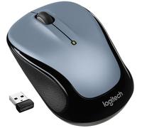 Logitech 910-006813 Wireless Mouse - 2.4GHz, 5 Buttons, Optical, Black/Grey