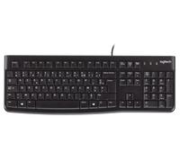 Logitech 920-002515 Keyboard - Wired USB, UK Layout, Full-Size