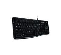 Logitech K120 keyboard USB QWERTZ German Black