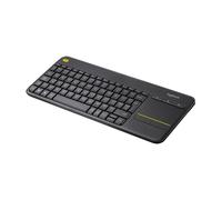Logitech K400 Plus - keyboards (RF Wireless, Universal, QWERTY, Wireless, Black, HTPC)