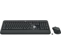 Logitech MK540 Advanced RF Wireless QWERTY Pan Nordic Black, White