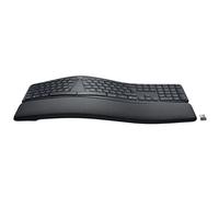 Logitech ERGO K860 Split Wireless Keyboard for Business - Ergonomic Design, QWERTZ German Layout - Grey
