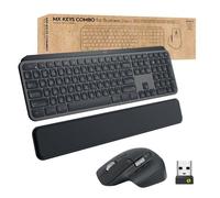 Logitech MX Keys combo for Business Gen 2 keyboard Mouse included RF Wireless + Bluetooth QWERTZ German Graphite