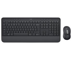 Logitech 920-011010 Keyboard - Wireless, UK Layout, Slim Design