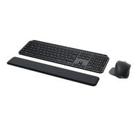 Logitech MX Keys S Combo keyboard Mouse included Office RF Wireless + Bluetooth QWERTZ German Graphite