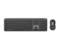 Logitech 920-012483 keyboard Mouse included Office RF Wireless + Bluetooth QWERTZ German Graphite