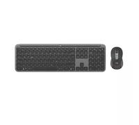 Logitech 920-012483 keyboard Mouse included Office RF Wireless + Bluetooth QWERTZ German Graphite