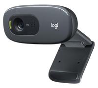 Logitech C270 HD Webcam - Black