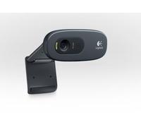 Logitech 960-000963 HD Webcam C270 - 720p Video Calling, Built-in Mic, Black