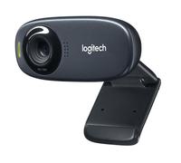 Logitech C310 HD Webcam | HD 720p/30fps, Widescreen HD Video Calling, Light Correction, Noise-Reducing Mic, PC/Mac/Laptop/Chromebook - Black