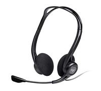 Logitech 960 USB Type A Wired Computer Headset - Black