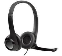 LOGITECH 981-000406 HEADSET, USB-A, H390, BLACK