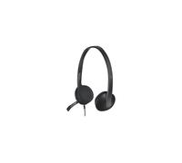 Logitech 981-000475 N1 USB Headset H340 - Headset - on-ear - wired 981-000475