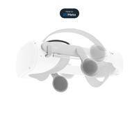 Logitech Chorus VR Off-Ear Headset for Meta Quest 2, designed for gaming and VR fitness, lightweight, open air immersive audio, flip to mute, USB-C passthrough - White