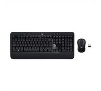Logitech Advanced Combo Wireless Keyboard K540E and 3 Button Ambidextrous Scroll