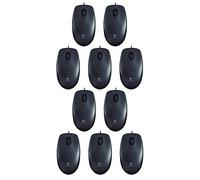 Logitech B100 Optical Business - Mouse, 10er Set | Schwarz, 1