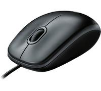 Logitech B100 Wired USB Mouse, 3-Buttons, Optical Tracking, Ambidextrous PC/Mac