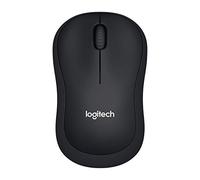 Logitech B220 SILENT Wireless Mouse, 2.4 GHz with USB Receiver, 1000 DPI Optical Tracking, 18-Month Battery, Ambidextrous, Compatible with PC, Mac, Laptop - Grey
