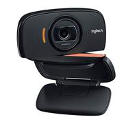 Logitech B525 Portable Business Webcam, HD 720p/30fps, Widescreen HD Video Calling, Foldable, HD Light Correction, Autofocus, 360° Swivel, For Skype, Cisco Jabber, Zoom, PC/Mac/Laptop/Macbook/Tablet