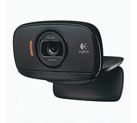 Logitech B525 Portable Business Webcam, HD 720p/30fps, Widescreen HD Video Calling, Foldable, HD Light Correction, Autofocus, 360° Swivel, For Skype, Cisco Jabber, Zoom, PC/Mac/Laptop/Macbook/Tablet