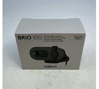 Logitech Brio 100 Full 1080pl HD Webcam - Black - Brand New Still Sealed