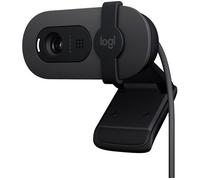 Logitech Brio 100 Full HD Webcam for Meetings and Streaming, Auto-Light Balance, Built-In Mic, Privacy Shutter, USB-A, for Microsoft Teams, Google Meet, Zoom and More - Graphite, New