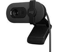 Logitech Brio 100 Full HD Webcam for Meetings and Streaming, Auto-Light Balance, Built-In Mic, Privacy Shutter, USB-A, for Microsoft Teams, Google Meet, Zoom and More - Graphite, New