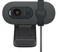 Logitech Brio 105 Full HD 1080p Business Webcam with Auto-Light Balance, USB-A, Privacy Shutter, Easy Set-Up, Compatible with Windows, macOS, ChromeOS - Graphite