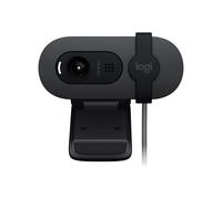 Logitech Brio 105 The affordable and eco-friendly Logitech Brio 105 webcam with high-quality 1080p video