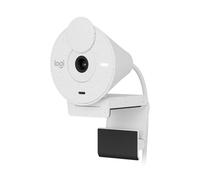 Logitech Brio 300 Full HD Webcam (Off White, 960-001444)