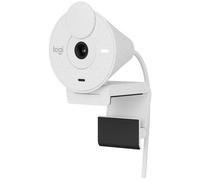 LOGITECH Brio 300 Full HD Webcam - Off-White, Black