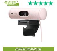 Logitech Brio 500 Full-HD Webam Webcam, 1920 x 1080 Full HD, 4 MP, 30 fps, 90°