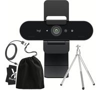 Logitech Brio Ultra HD Pro 4K Webcam USB Camera for PC Mac Zoom Teams Black