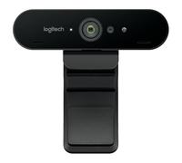 Logitech BRIO Ultra HD Webcam: 4K HDR, RightLight 3, Windows Hello, 5x HD Zoom, Enterprise-Ready for Zoom/Skype/WebEx