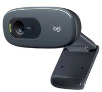Logitech C270 HD Webcam, 720p/30fps, USB Widescreen Black/Grey - New & Sealed