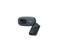 Logitech C270 HD Webcam (960-000694) - Widescreen 720p HD Video Calling & Recording, 3 MP Photos, USB 2.0