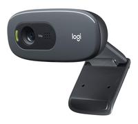 Logitech C270 HD Webcam, HD 720p/30fps, Widescreen HD Video Calling