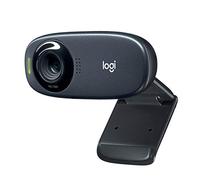 Logitech C310 HD Webcam | HD 720p/30fps, Widescreen HD Video Calling, Light Correction, Noise-Reducing Mic, PC/Mac/Laptop/Chromebook - Black