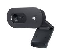 Logitech C505e HD Webcam - 720p HD USB Webcam for Desktop and Laptop, with Long Range Microphone, Compatible with PC, Mac or Chromebook(Grey)