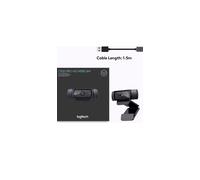 Logitech C920 Webcam, 1920 x 1080 Full HD, 3 MP, 30 fps, 78°