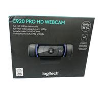 Logitech C920 Webcam, 1920 x 1080 Full HD, 3 MP, 30 fps, 78°