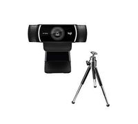 Logitech C922 Pro Stream Webcam With Microphone, Full Hd 1080P At 30Fps Black