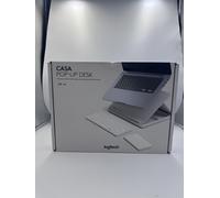 Logitech Casa Pop-Up Desk Wireless Keyboard Touchpad Laptop Stand Set