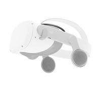 Logitech Chorus VR Off-Ear Headset for Meta Quest 2, designed for gaming and VR fitness, lightweight, open air immersive audio, flip to mute, USB-C passthrough - White