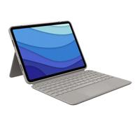 Logitech Combo Touch iPad Pro 11-inch(1st, 2nd, 3rd, 4th gen - 2018, 2020, 2021, 2022)Keyboard Case - Detachable Backlit Keyboard,Click-Anywhere