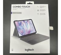 Logitech Combo Touch Keyboard Case for iPad Pro 11-inch (2024) - Backlit, Detachable, Kickstand, QWERTY UK - Graphite, New