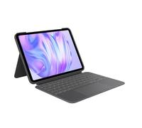 Logitech Combo Touch Keyboard Case for iPad Pro 11-inch (2024) - Backlit, Detachable, Kickstand, QWERTY UK - Graphite, New