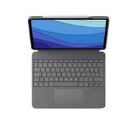 LOGITECH Combo Touch iPad Pro 12.9 Keyboard Case Grey